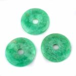 Rauchquarz Donut Anhänger Ø 30 mm Edelsteine Heilsteine bei Wunderstein24