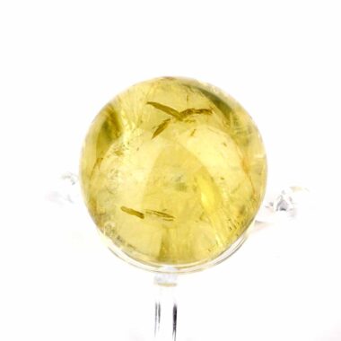 Natur Citrin Kugel Ø ca. 35 mm transparent in bester Qualität und Farbe Edelsteine Heilsteine bei Wunderstein24