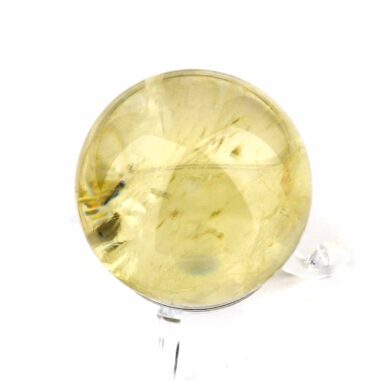 Natur Citrin Kugel Ø ca. 43 mm transparent in bester Qualität und Farbe Edelsteine Heilsteine bei Wunderstein24