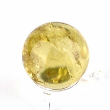 Natur Citrin Kugel Ø ca. 39 mm transparent in bester Qualität und Farbe Edelsteine Heilsteine bei Wunderstein24