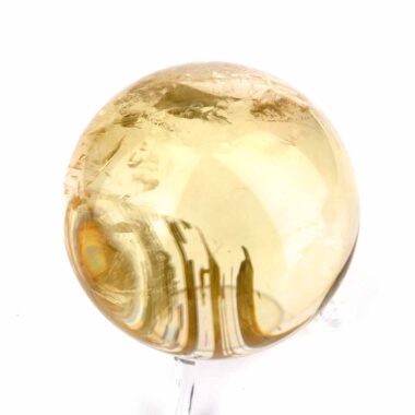 große Natur Citrin Kugel Ø ca. 57 mm transparent in bester Qualität und Farbe Edelsteine Heilsteine bei Wunderstein24