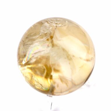 große Natur Citrin Kugel Ø ca. 57 mm transparent in bester Qualität und Farbe Edelsteine Heilsteine bei Wunderstein24