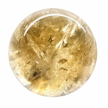 große Natur Citrin Kugel Ø ca. 66 mm transparent in bester Qualität und Farbe Edelsteine Heilsteine bei Wunderstein24