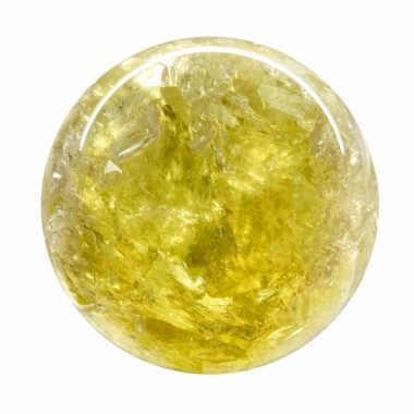 große Natur Citrin Kugel Ø ca. 79 mm transparent in bester Qualität und Farbe Edelsteine Heilsteine bei Wunderstein24
