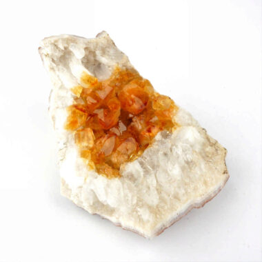 Citrin Stufe aus Uruguay in sehr guter Farbe und Qualität Edelsteine Heilsteine bei Wunderstein24