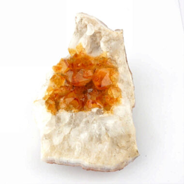 Citrin Stufe aus Uruguay in sehr guter Farbe und Qualität Edelsteine Heilsteine bei Wunderstein24