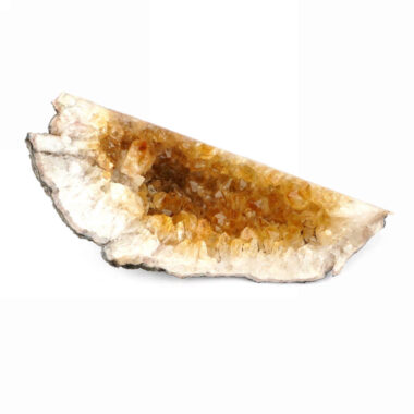 Citrin Stufe aus Uruguay in sehr guter Farbe und Qualität Edelsteine Heilsteine bei Wunderstein24