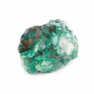 Dioptas in Quarz Kristall | Rohstein in bester Farbe und sehr guter Qualität Edelsteine Heilsteine bei Wunderstein24
