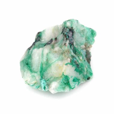 Dioptas in Quarz Kristall | Rohstein in bester Farbe und sehr guter Qualität Edelsteine Heilsteine bei Wunderstein24