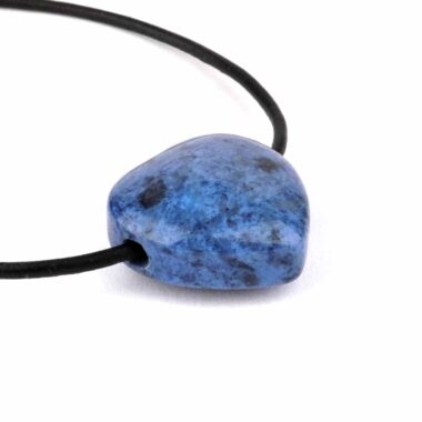Dumortierit Herz Anhänger Ø 20 mm seitlich gebohrt Edelsteine Heilsteine bei Wunderstein24 Dumortierit Herz Anhänger Ø 20 mm seitlich gebohrt Edelsteine Heilsteine bei Wunderstein24