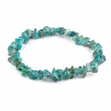 Fluorit blau Edelstein Armband flexibel und dehnbar in wunderschöner Farbe Edelsteine Heilsteine bei Wunderstein24