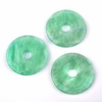 Tigerauge rot Donut Anhänger Ø 40 mm Edelsteine Heilsteine bei Wunderstein24