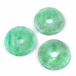 Goldobsidian Donut Anhänger Ø 40 mm Edelsteine Heilsteine bei Wunderstein24