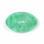 Fluorit grün Donut Anhänger Ø 40 mm Edelsteine Heilsteine bei Wunderstein24