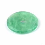 Fluorit grün Donut Anhänger Ø 30 mm Edelsteine Heilsteine bei Wunderstein24