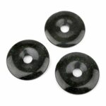 Falkenauge | Tigerauge blau Donut Anhänger Ø 40 mm Edelsteine Heilsteine bei Wunderstein24