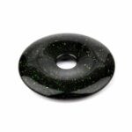 Grünfluss Donut Anhänger Ø 40 mm Edelsteine Heilsteine bei Wunderstein24