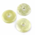 Dumortierit Donut Anhänger Ø 40 mm Edelsteine Heilsteine bei Wunderstein24