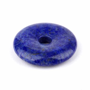 Lapislazuli Donut Anhänger Ø 30 mm in bester Qualität und Farbe Edelsteine Heilsteine bei Wunderstein24