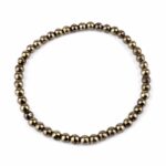 Pyrit Ø 4,5 mm Kugel Edelstein Armband flexibel und dehnbar Edelsteine Heilsteine bei Wunderstein24 Pyrit Ø 4,5 mm Kugel Edelstein Armband flexibel und dehnbar Edelsteine Heilsteine bei Wunderstein24
