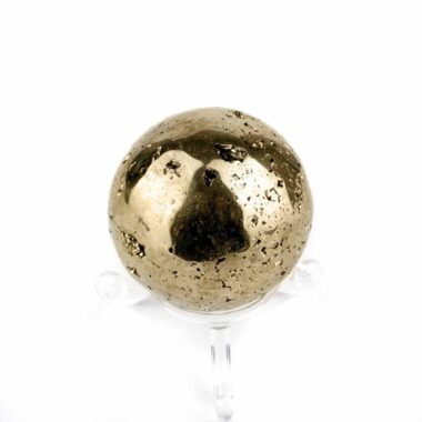 Pyrit Kugel Ø 45 mm aus Peru in bester Qualität und Farbe Edelsteine Heilsteine bei Wunderstein24