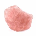 großer Rosenquarz Rohstein Natur in sehr guter Qualität und Farbe Edelsteine Heilsteine bei Wunderstein24
