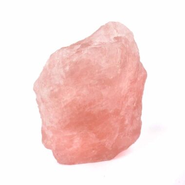 großer Rosenquarz Rohstein Natur in sehr guter Qualität und Farbe Edelsteine Heilsteine bei Wunderstein24
