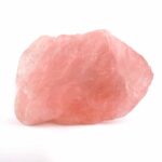 großer Rosenquarz Rohstein Natur in sehr guter Qualität und Farbe Edelsteine Heilsteine bei Wunderstein24