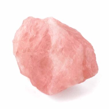 großer Rosenquarz Rohstein Natur in sehr guter Qualität und Farbe Edelsteine Heilsteine bei Wunderstein24
