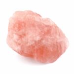 großer Rosenquarz Rohstein Natur in sehr guter Qualität und Farbe Edelsteine Heilsteine bei Wunderstein24