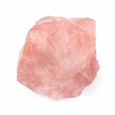 großer Rosenquarz Rohstein Natur in sehr guter Qualität und Farbe Edelsteine Heilsteine bei Wunderstein24