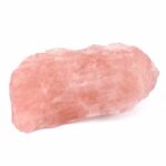 großer Rosenquarz Rohstein Natur in sehr guter Qualität und Farbe Edelsteine Heilsteine bei Wunderstein24