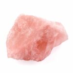 großer Rosenquarz Rohstein Natur in sehr guter Qualität und Farbe Edelsteine Heilsteine bei Wunderstein24