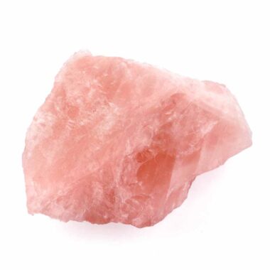 großer Rosenquarz Rohstein Natur in sehr guter Qualität und Farbe Edelsteine Heilsteine bei Wunderstein24