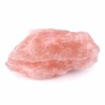 großer Rosenquarz Rohstein Natur in sehr guter Qualität und Farbe Edelsteine Heilsteine bei Wunderstein24