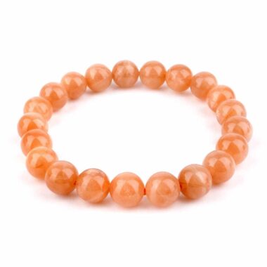 Sonnenstein Ø 10 mm Kugel | Perlen Edelstein Armband flexibel und dehnbar Edelsteine Heilsteine bei Wunderstein24