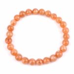 Sonnenstein Ø 7 mm Kugel | Perlen Edelstein Armband flexibel und dehnbar Edelsteine Heilsteine bei Wunderstein24