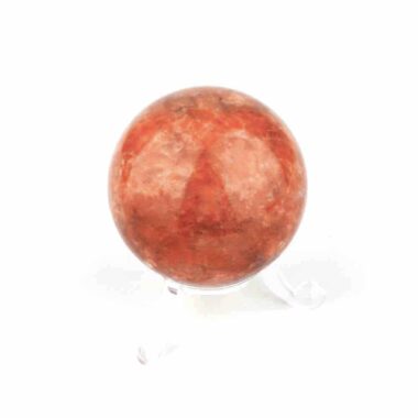 Sonnenstein Kugel Ø 51 mm aus Indien in sehr guter Qualität und bester Farbe Edelsteine Heilsteine bei Wunderstein24