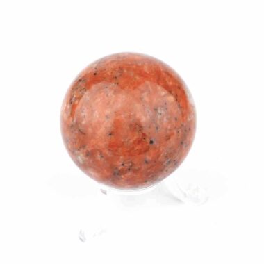 Sonnenstein Kugel Ø 51 mm aus Indien in sehr guter Qualität und bester Farbe Edelsteine Heilsteine bei Wunderstein24