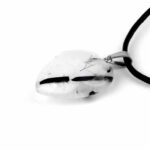 Turmalinquarz Herz – Anhänger mit silberner Öse Edelsteine Heilsteine bei Wunderstein24