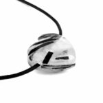 Turmalinquarz Herz Anhänger Ø 20 mm seitlich gebohrt Edelsteine Heilsteine bei Wunderstein24