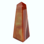 Achat Spitze | Obelisk Natur Höhe 110 mm aus Brasilien in bester Farbe und Maserung Edelsteine Heilsteine bei Wunderstein24