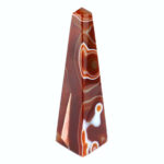 große Achat Spitze | Obelisk Natur Höhe 190 mm aus Brasilien in bester Farbe und Maserung Edelsteine Heilsteine bei Wunderstein24