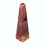 große Achat Spitze | Obelisk Natur Höhe 171 mm aus Brasilien in bester Farbe und Maserung Edelsteine Heilsteine bei Wunderstein24