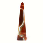 große Achat Spitze | Obelisk Natur Höhe 190 mm aus Brasilien in bester Farbe und Maserung Edelsteine Heilsteine bei Wunderstein24