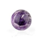Amethyst Kugel Ø 53 mm aus Brasilien mit wunderschöner Maserung Edelsteine Heilsteine bei Wunderstein24