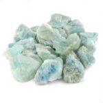 Aquamarin | Beryll Rohsteine | Kristalle Ø ca. 30 – 60 mm in wunderschöner Farbe Edelsteine Heilsteine bei Wunderstein24