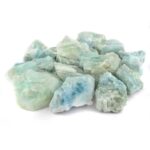 Aquamarin | Beryll Rohsteine | Kristalle Ø ca. 30 – 60 mm in wunderschöner Farbe Edelsteine Heilsteine bei Wunderstein24