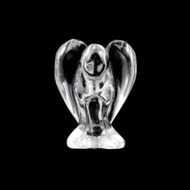 Bergkristall Engel | Schutzengel stehende Figur Edelsteine Heilsteine bei Wunderstein24