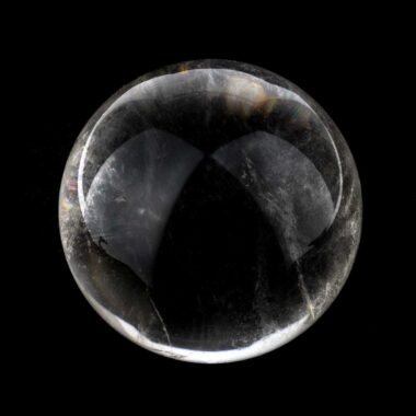 große Bergkristall Kugel Ø 79 mm transparent und glasklar aus Brasilien Edelsteine Heilsteine bei Wunderstein24